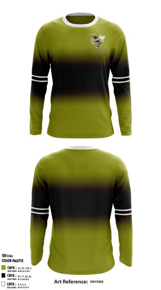 Long Sleeve Performance Shirt, T L Hanna High School Golf, Golf, Teamtime, Team time, sublimation, custom sports apparel, team uniforms, spirit wear, spiritwear, sports uniforms, custom shirts, team store, custom team store, fundraiser sports, apparel fundraiser