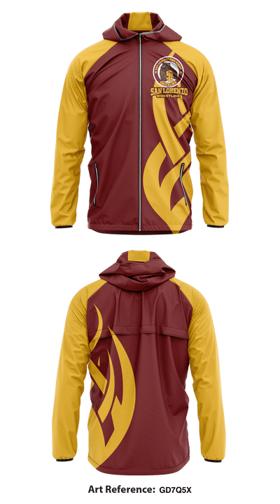 San Lorenzo High School wrestling 29687486 Windbreaker - 2