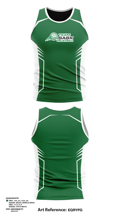 Sask Volleyball 69540936 Tank Top - 1