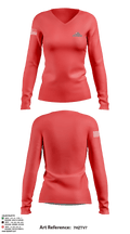 1/104 C Troop CrazyHorse 61270884 Women's Long Sleeve V-neck Shirt - 3