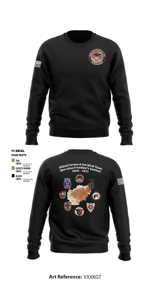 Crew Neck Sweatshirt, , Army, Teamtime, Team time, sublimation, custom sports apparel, team uniforms, spirit wear, spiritwear, sports uniforms, custom shirts, team store, custom team store, fundraiser sports, apparel fundraiser