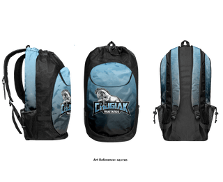 Gear Bag, Chugiak High School Cross Country, Cross Country, Teamtime, Team time, sublimation, custom sports apparel, team uniforms, spirit wear, spiritwear, sports uniforms, custom shirts, team store, custom team store, fundraiser sports, apparel fundraiser