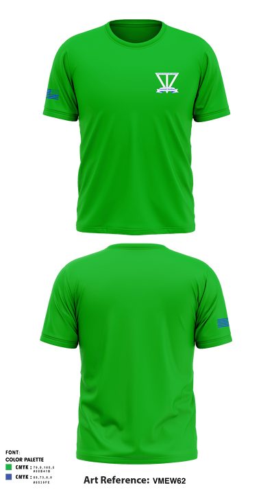 Vermont Army Aviation 6471580 Short Sleeve Performance Shirt - 1
