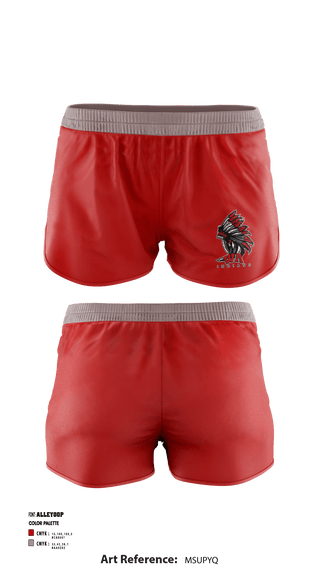 Women's Shorts, West Allegheny High School Rugby, Spirit Store, Teamtime, Team time, sublimation, custom sports apparel, team uniforms, spirit wear, spiritwear, sports uniforms, custom shirts, team store, custom team store, fundraiser sports, apparel fundraiser