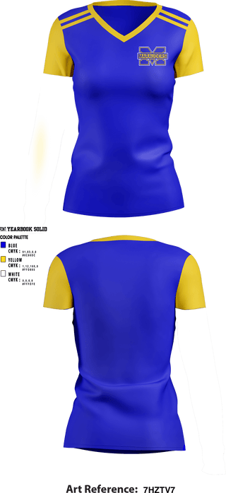 Women's Short Sleeve Vneck Shirt, Mira Mesa High School Baseball, Baseball, Teamtime, Team time, sublimation, custom sports apparel, team uniforms, spirit wear, spiritwear, sports uniforms, custom shirts, team store, custom team store, fundraiser sports, apparel fundraiser