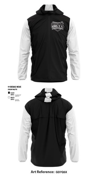 Windbreaker, Greeley Evans Youth League, Baseball, Teamtime, Team time, sublimation, custom sports apparel, team uniforms, spirit wear, spiritwear, sports uniforms, custom shirts, team store, custom team store, fundraiser sports, apparel fundraiser