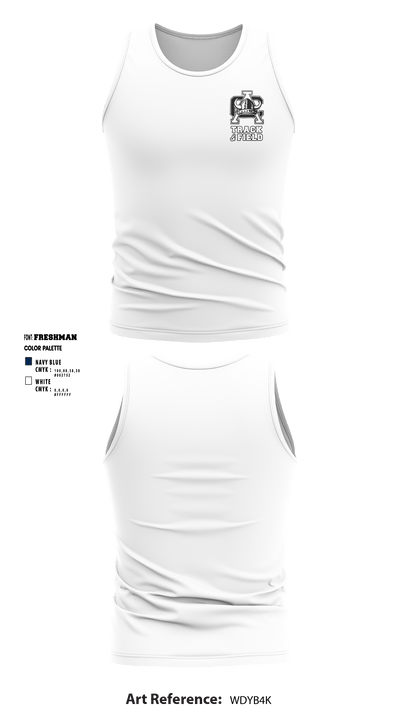 Atlantic City Track & Field 37001507 Men's Track Singlet - 3