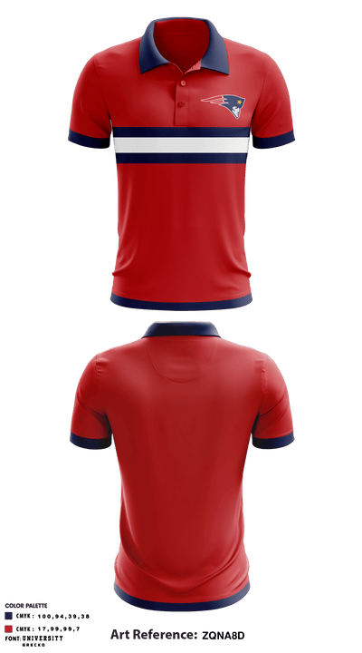 Lake Brantley High School Golf 83071924 Short Sleeve Performance Polo - 3