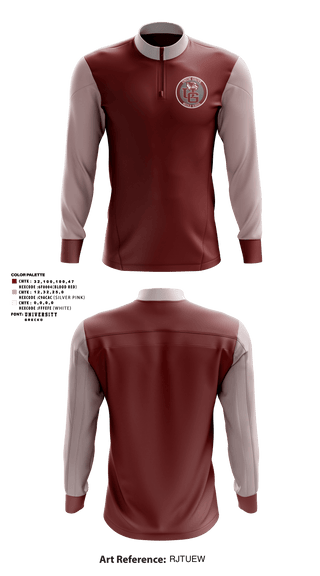 Quarter Zip Jacket, Union Grove Middle School Basketball, Women's Basketball, Teamtime, Team time, sublimation, custom sports apparel, team uniforms, spirit wear, spiritwear, sports uniforms, custom shirts, team store, custom team store, fundraiser sports, apparel fundraiser