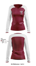 Camden County Technical High School-Pennsauken Campus Softball 60247882 Women's Long Sleeve V-neck Shirt - 3