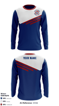 Licking Valley High School basketball 45623271 Long Sleeve Shooting Shirt - 1