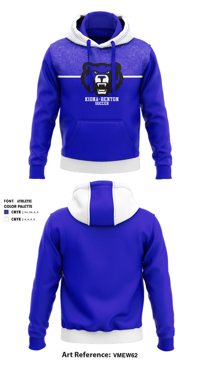 Ki-Be Soccer 19862558 Hoodie - 1