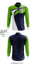 Lucy Garrett Beckham High School Swimming 28988885 Quarter Zip Jacket - 1