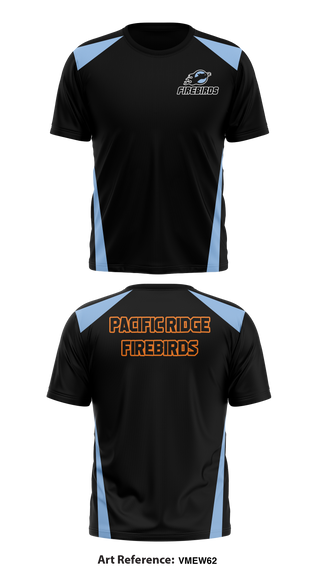 Pacific Ridge Firebirds 71884848 Short Sleeve Performance Shirt - 1