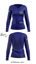 NCHB 11 42874993 Women's Long Sleeve V-neck Shirt - 1