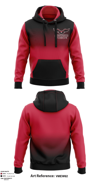 Churchill High School Bowling 78184054 Hoodie - 1