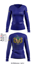 CSG 10 FP D1 87966167 Women's Long Sleeve V-neck Shirt - 2