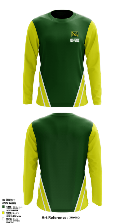 Nor Gwyn Baseball and Softball 36111247 Long Sleeve Performance Shirt - 1