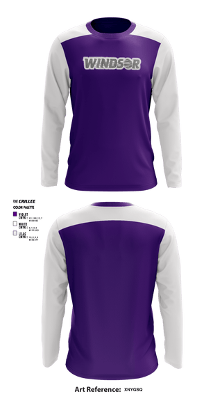 Long Sleeve Performance Shirt, Windsor senior's, Men's Lacrosse, Teamtime, Team time, sublimation, custom sports apparel, team uniforms, spirit wear, spiritwear, sports uniforms, custom shirts, team store, custom team store, fundraiser sports, apparel fundraiser