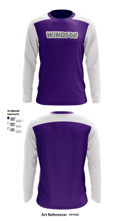 Windsor senior's 28056599 Long Sleeve Performance Shirt - 1