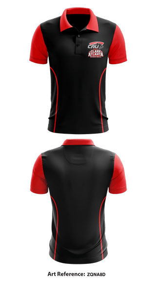 Short Sleeve Performance Polo, Clark Atlanta University Basketball, Men's Basketball, Teamtime, Team time, sublimation, custom sports apparel, team uniforms, spirit wear, spiritwear, sports uniforms, custom shirts, team store, custom team store, fundraiser sports, apparel fundraiser