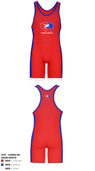 Wrestling Singlet, Wyoming Amateur Wrestling Association, Wrestling, Teamtime, Team time, sublimation, custom sports apparel, team uniforms, spirit wear, spiritwear, sports uniforms, custom shirts, team store, custom team store, fundraiser sports, apparel fundraiser