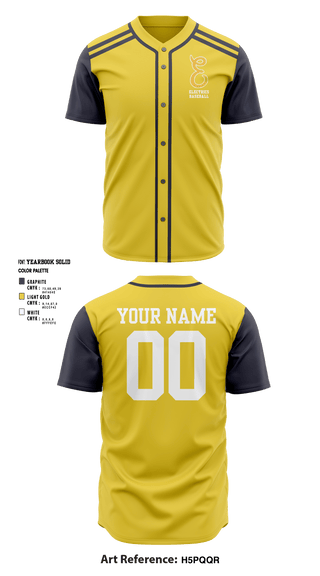 Full Button Baseball Jersey, Electrics, Baseball, Teamtime, Team time, sublimation, custom sports apparel, team uniforms, spirit wear, spiritwear, sports uniforms, custom shirts, team store, custom team store, fundraiser sports, apparel fundraiser