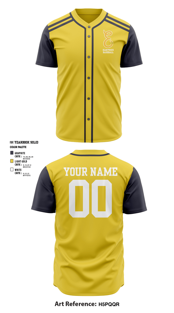 Full Button Baseball Jersey, Electrics, Baseball, Teamtime, Team time, sublimation, custom sports apparel, team uniforms, spirit wear, spiritwear, sports uniforms, custom shirts, team store, custom team store, fundraiser sports, apparel fundraiser