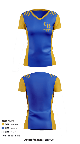 Women's Short Sleeve Vneck Shirt, Conshohocken Youth Football, Football, Teamtime, Team time, sublimation, custom sports apparel, team uniforms, spirit wear, spiritwear, sports uniforms, custom shirts, team store, custom team store, fundraiser sports, apparel fundraiser
