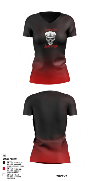 Women's Short Sleeve Vneck Shirt, Warren City Yacht Club, Spirit Store, Teamtime, Team time, sublimation, custom sports apparel, team uniforms, spirit wear, spiritwear, sports uniforms, custom shirts, team store, custom team store, fundraiser sports, apparel fundraiser