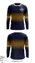 Delano High School Golf 71130151 Long Sleeve Performance Shirt - 1