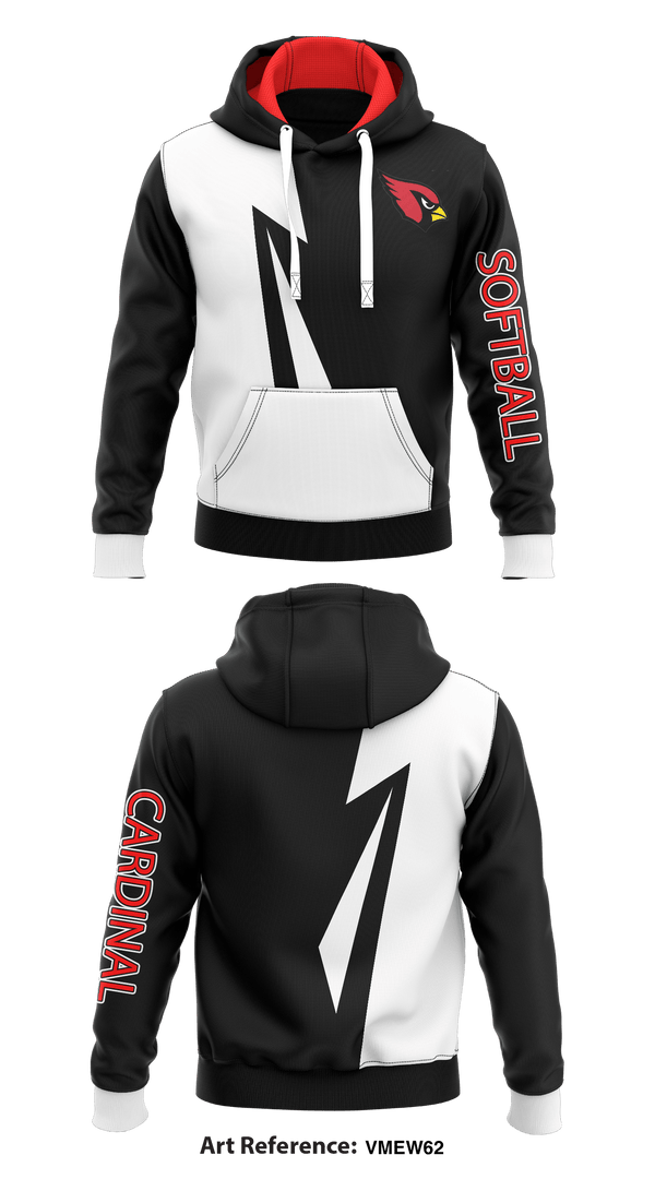 Pompton Lakes Cardinals 60485649 Hoodie - 3