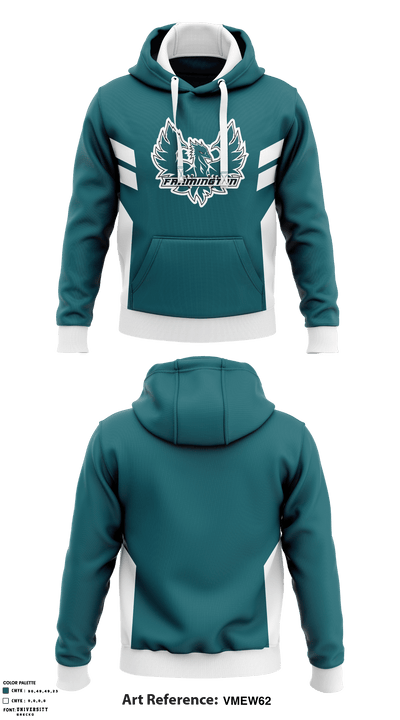 Farmington High School Wrestling 66823169 Hoodie - 1