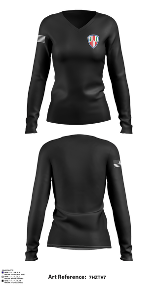 Women's Long Sleeve Vneck Shirt, , , Teamtime, Team time, sublimation, custom sports apparel, team uniforms, spirit wear, spiritwear, sports uniforms, custom shirts, team store, custom team store, fundraiser sports, apparel fundraiser