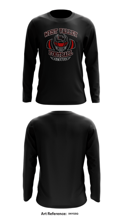 West Valley Scouts 82143538 Long Sleeve Performance Shirt - 6