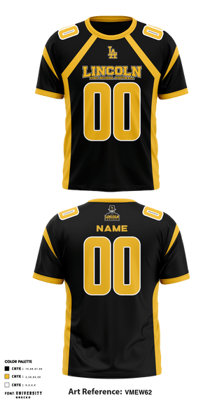 Short Sleeve Performance Shirt, Lincoln High School Football, Football, Teamtime, Team time, sublimation, custom sports apparel, team uniforms, spirit wear, spiritwear, sports uniforms, custom shirts, team store, custom team store, fundraiser sports, apparel fundraiser