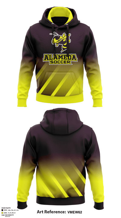 Alameda High School Soccer 52752850 Hoodie - 1