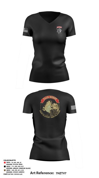 Pale Horse 72886265 Women's Short Sleeve V-neck Shirt - 18