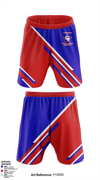 Athletic Shorts With Pockets, Grandview Little League, Baseball, Teamtime, Team time, sublimation, custom sports apparel, team uniforms, spirit wear, spiritwear, sports uniforms, custom shirts, team store, custom team store, fundraiser sports, apparel fundraiser