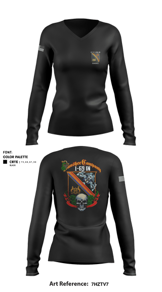Women's Long Sleeve Vneck Shirt, , Army, Teamtime, Team time, sublimation, custom sports apparel, team uniforms, spirit wear, spiritwear, sports uniforms, custom shirts, team store, custom team store, fundraiser sports, apparel fundraiser