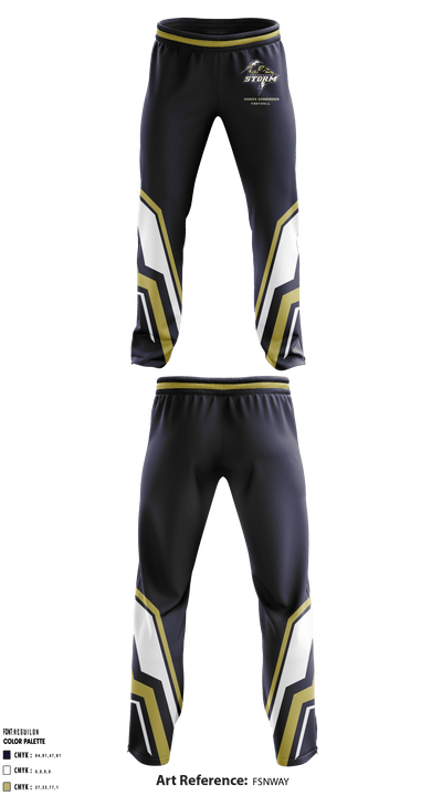 Chaska Chanhassen Football Association 68938367 Sweatpants - 1