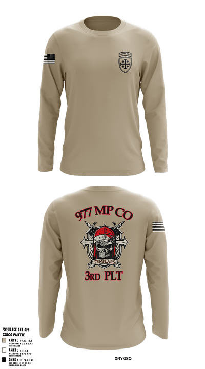 3/977 MP CO 21732710 Long Sleeve Performance Shirt - 3