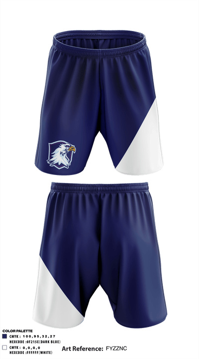 Acadiana Renaissance Charter Academy High School 56398367 Athletic Shorts With Pockets - 1