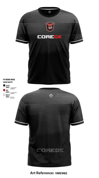 Short Sleeve Performance Shirt, CORE Soccer Academy, Men's Soccer, Teamtime, Team time, sublimation, custom sports apparel, team uniforms, spirit wear, spiritwear, sports uniforms, custom shirts, team store, custom team store, fundraiser sports, apparel fundraiser