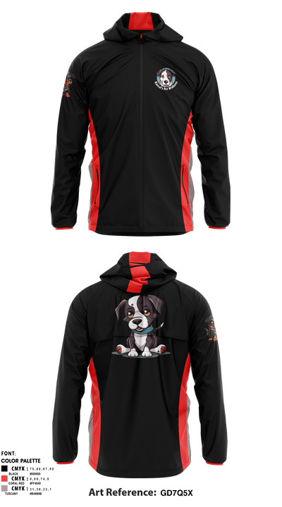 Rascal's Pet Wellness 15971451 Windbreaker - 1