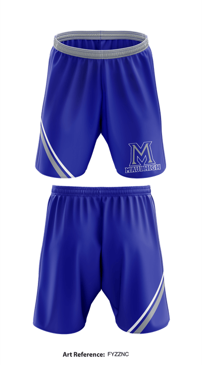 Maui High School 30178579 Athletic Shorts With Pockets - 2