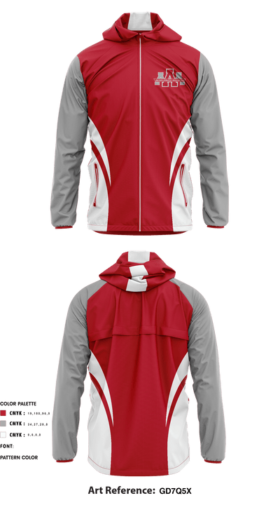 Archer Athletic Association 85302557 Windbreaker - 3