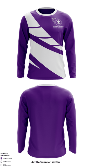 Long Sleeve Performance Shirt, Burbank Titans Youth Football, Football, Teamtime, Team time, sublimation, custom sports apparel, team uniforms, spirit wear, spiritwear, sports uniforms, custom shirts, team store, custom team store, fundraiser sports, apparel fundraiser