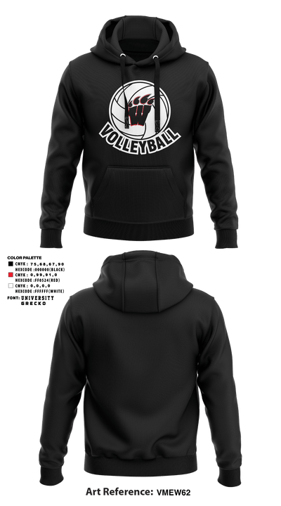 Weaver Bearcats 51461610 Hoodie - 4