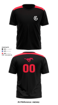 Grapevine Mustangs 91770240 Short Sleeve Performance Shirt - 1